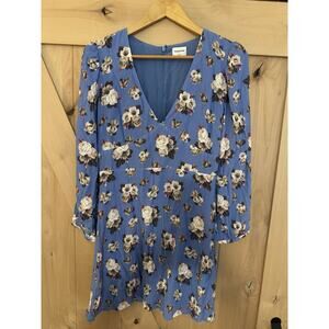 Sunday Best Grayson Women’s Blue Floral Dress Size 8
